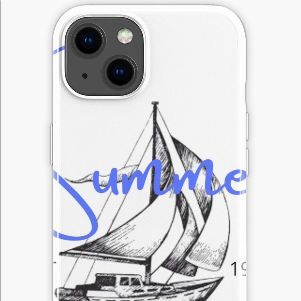 Black Summer University IPhone Case